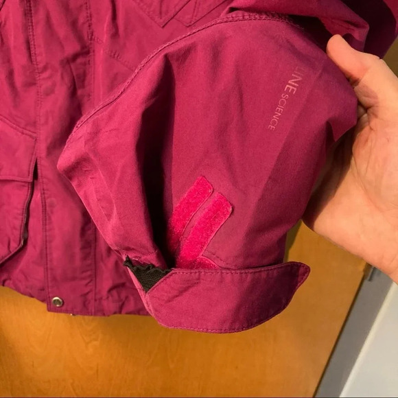 VOLCOM Sz XS Omega Gor-Tex V-Line Science Hooded Snow 06 Recco Short Snow Jacket - Picture 4 of 16